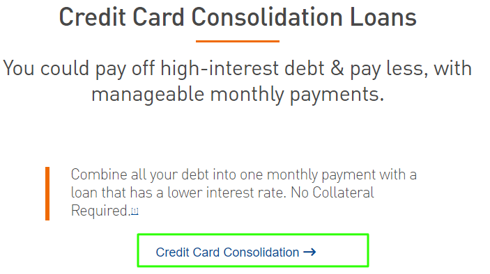 PNC Credit Card Consolidation Loans