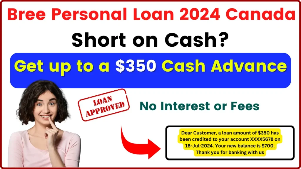 Bree Personal Loan 2024 - Short on cash? Get up to a $350 cash advance, No interest or fees