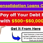 Debt Consolidation Loans Canada - Pay off Your Debt Faster with a $500-$60,000 Loan, Get it from here