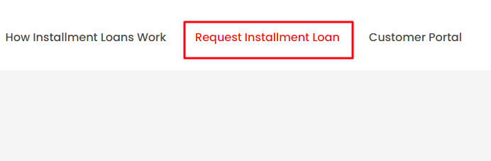 Request Installment Loan option