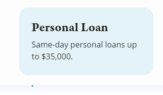 Spring Financial Personal Loan Option