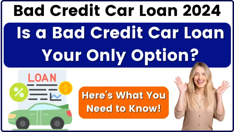 Is a Bad Credit Car Loan Your Only Option? Here's What You Need to Know!