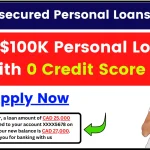 Best Unsecured Personal Loans in 2024 - $5K-$100K Personal Loan with 0 Credit Score, Apply Now