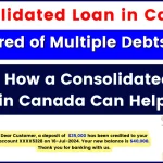 Tired of Multiple Debts? Here’s How a Consolidated Loan in Canada Can Help