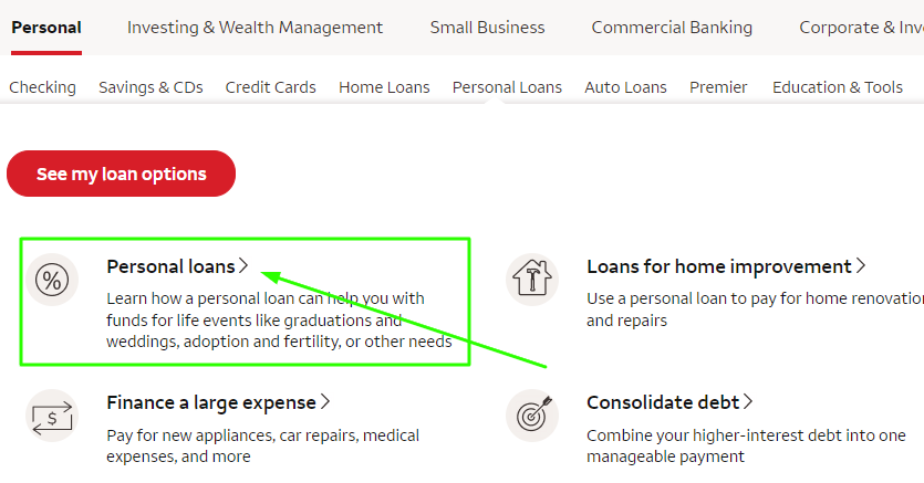 Wells Fargo Personal Loans