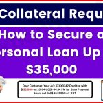 How to Secure a Personal Loan Up to $35,000 – No Collateral Required