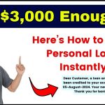 Is $3,000 Enough Here’s How to Get a Personal Loan Instantly