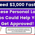 Need $3,000 Fast These Personal Loan Tips Could Help You Get Approved!